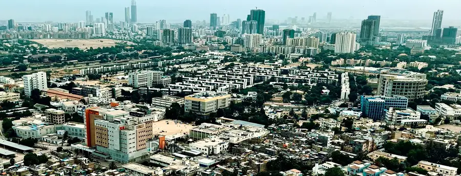 Karachi from above β the city we work in